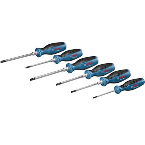 Bosch 1600a016bf 6 Piece Professional Screwdriver Set