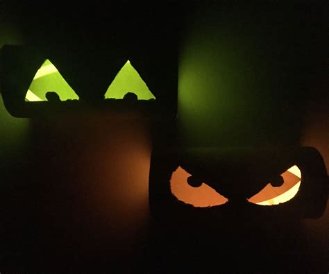 Glowing Halloween Eyes 5 Steps Instructables