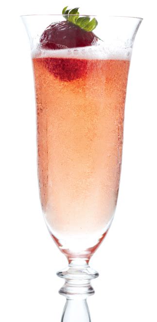 The ombre color makes these pretty, too! Christmas cocktail recipe: Festive fizz - Chatelaine
