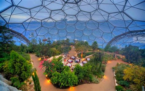 The Eden Project Is A Visitor Attraction In Cornwall England United