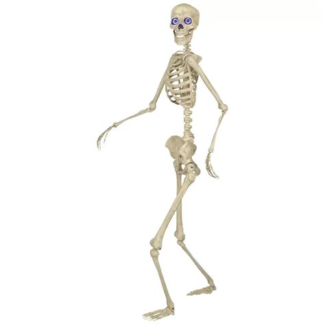 Skeleton With Led Morphing Eyes Halloween Decoration 152cm 2023 Stock