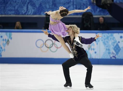 Meryl Davis And Charlie White During Ice Dance Free Dance Program At