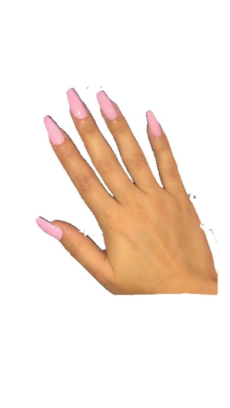 Tan Pink Nails Hand Polyvore Moodboard Filler Pink Nails Pink Gel