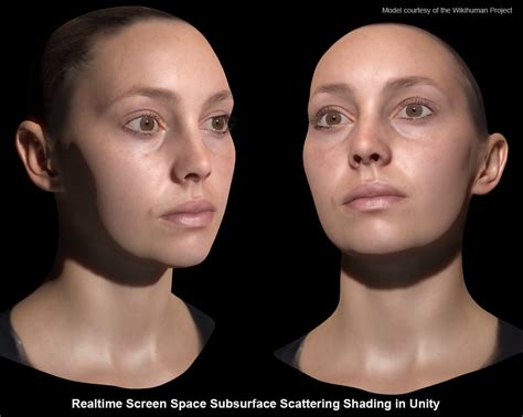 Experimentation Realistic Skin Rendering Unity Connect