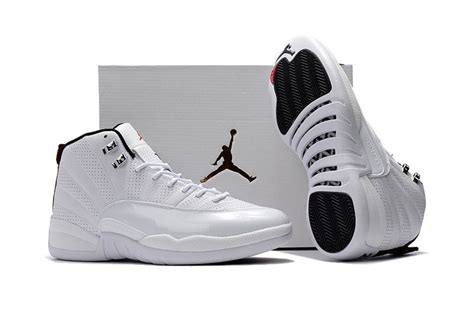 Find the perfect black and white basketball stock photos and editorial news pictures from getty images. Discount Air Jordan 12 XII Retro Rising Sun All White ...