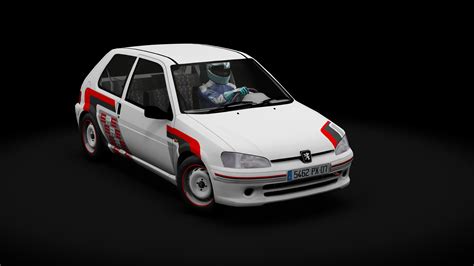 Peugeot 106 Rallye S2 Srs White Livery Racedepartment