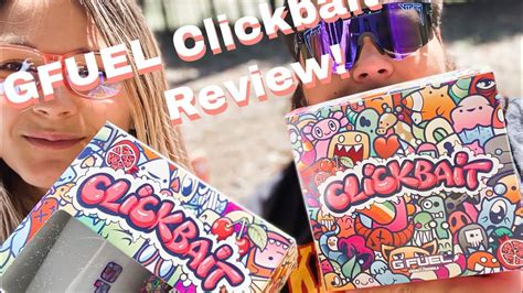 Gfuel Clickbait Collectors Box Unboxing Review Youtube
