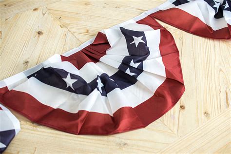 72 X 12 Patriotic Bunting Garland American Flag Polyester