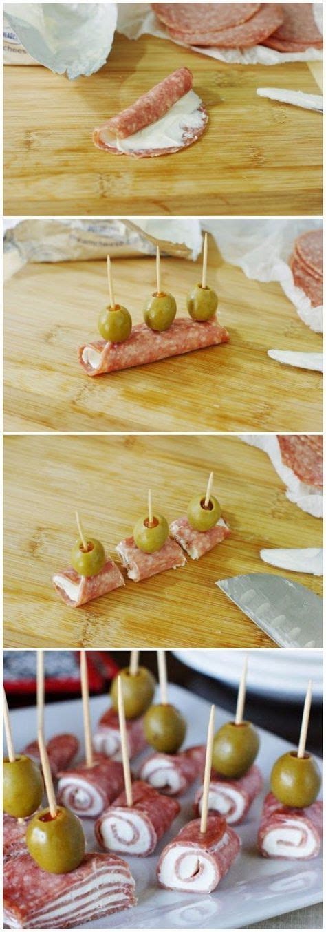 #19 best images about party platters on pinterest cheese trays, meat and trays, #entertaining shrimp cocktail platter, #shrimp cocktail party platter recipes pampered chef us site.read more about this recipe click here. Quick Salami & Cream Cheese Bites | Easy appetizer recipes ...