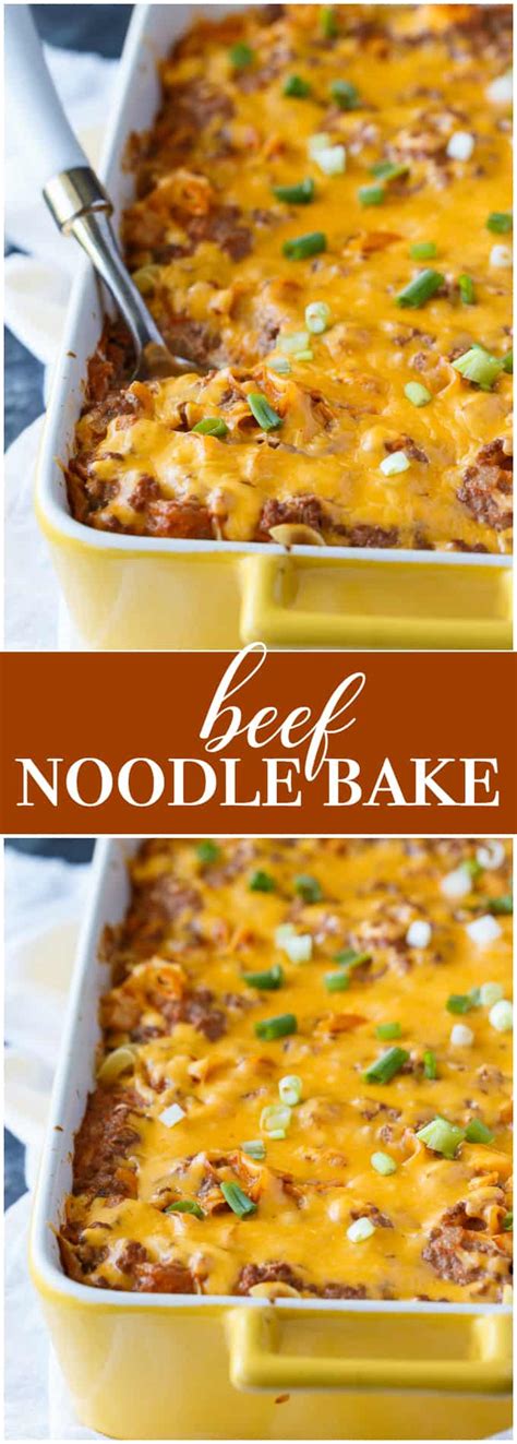 Beef Noodle Bake Simply Stacie