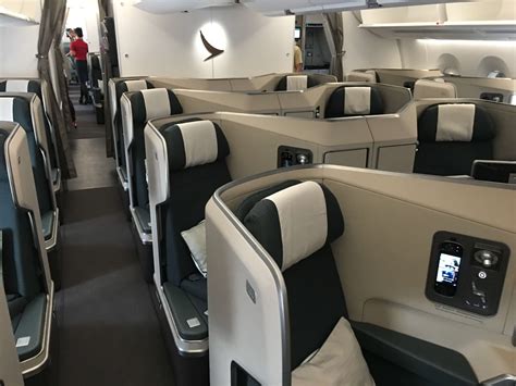 Regional Running Cathay Pacific A350 900 Business Class Sin Bkk Review