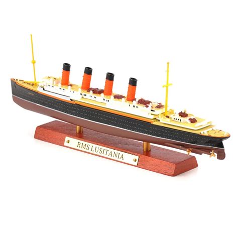 11250 Scale Rms Lusitania Cruise Ship Atlas Diecast Boat Model Collect