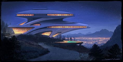 Inspiration 20 Sci Fi Futuristic Houses