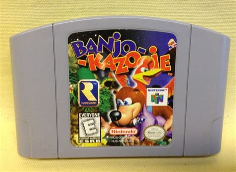 Banjo Kazooie Nintendo 64 N64 Game Cartridge Only Free Shipping