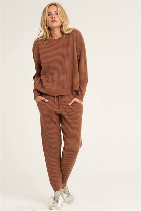 Naked Cashmere Aubrina Joggers And Campbell Sweater The Best Cashmere Loungewear Popsugar