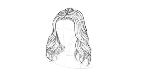 how to draw curly hair realistic howto techno