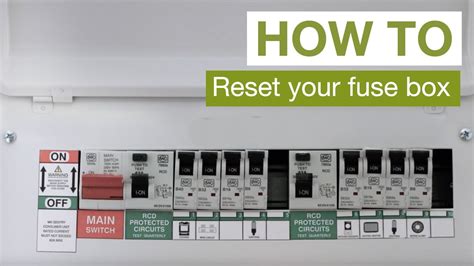 Some have up/down switches, other have push buttons. HOW TO: Reset your fuse box - YouTube