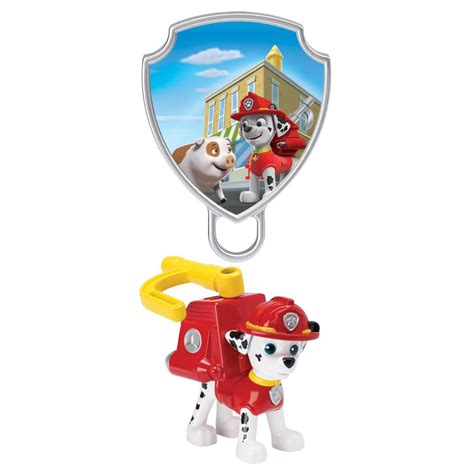Action Pack Marshall With Extendable Hook And Pup Badge Paw Patrol