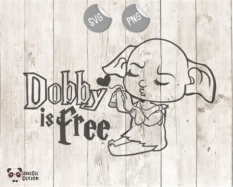 Dobby SVG And PNG Files Instant Download PNG File Dpi Etsy