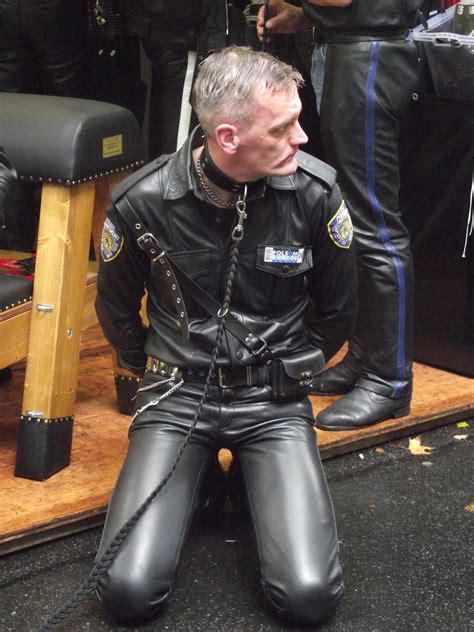 Dscf Mens Leather Pants Tight Leather Pants Sexy Military Men