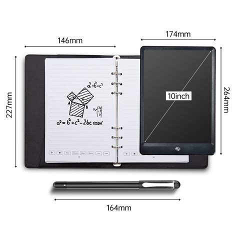 Bisofice Notebook Digital Pen Smart Pen Writing Set Includes Smartpen