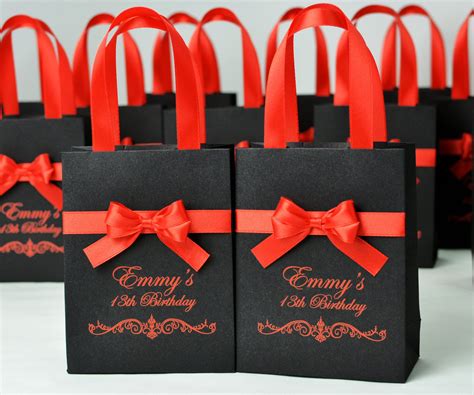 20 Birthday T Bags For Favors For Guests Personalized Etsy