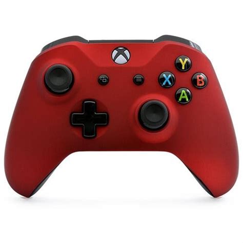 Soft Touch Red Xbox One S Un Modded Custom Controller Unique Design