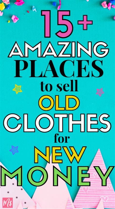 If you were lucky… you had things nice enough to take to a consignment shop and maybe make some cash there. 15+ Amazing Places to Sell Your Old Clothes for New Money ...