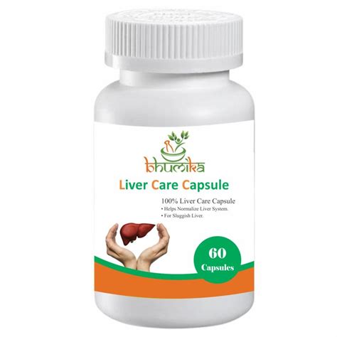 Liver Care Herbal Capsules Packaging Size 60 Capsule In 1 Bottle At
