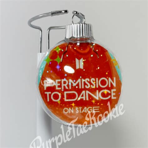 Bts Permission To Dance Concert Confetti Ornament Jungkookrmvhobi