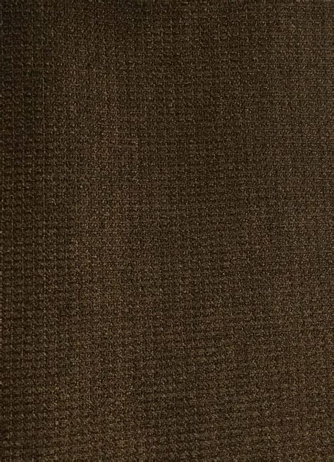Dark Brown Textured Woven Upholstery Fabric By The Yard Etsy