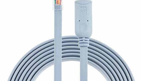 FTDI USB Cisco Console Cable - USB to RJ45 - 1.8M (6 ft) FTDI Chip