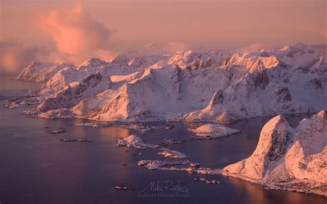 Lf Mrd1e0840 46 Lofoten Archipelago In Winter Arctic Norway Mike