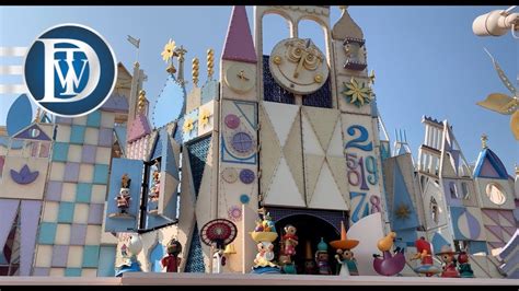 Hong Kong Disneyland Its A Small World Daytime Clock Tower Parade