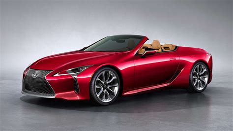 The 2021 Lexus Lc500 Convertible Redesign Gas Mileage Safety Feature