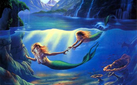 Mermaid Desktop Wallpapers Top Free Mermaid Desktop Backgrounds Wallpaperaccess