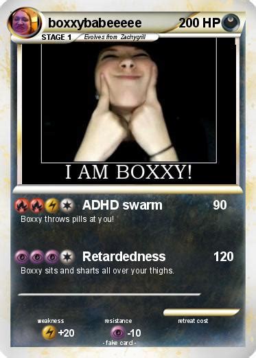 Pokémon Boxxybabeeeee Adhd Swarm My Pokemon Card