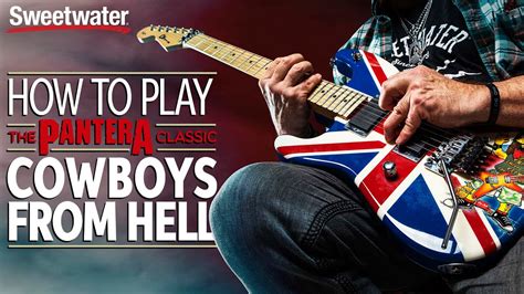 How To Play Panteras Cowboys From Hell Guitar Lesson Youtube