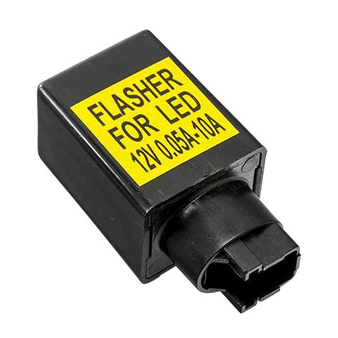 Puig Led Flasher Relay 4 Pin Black Buy Now