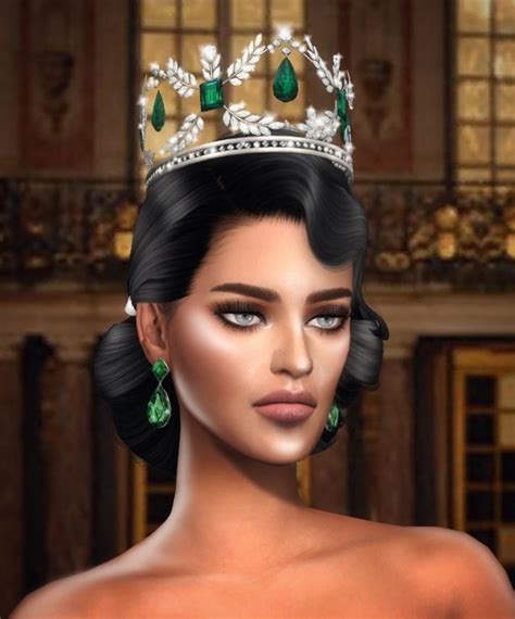 Royal Emerald Ii Crown At Mssims The Sims 4 Catalog