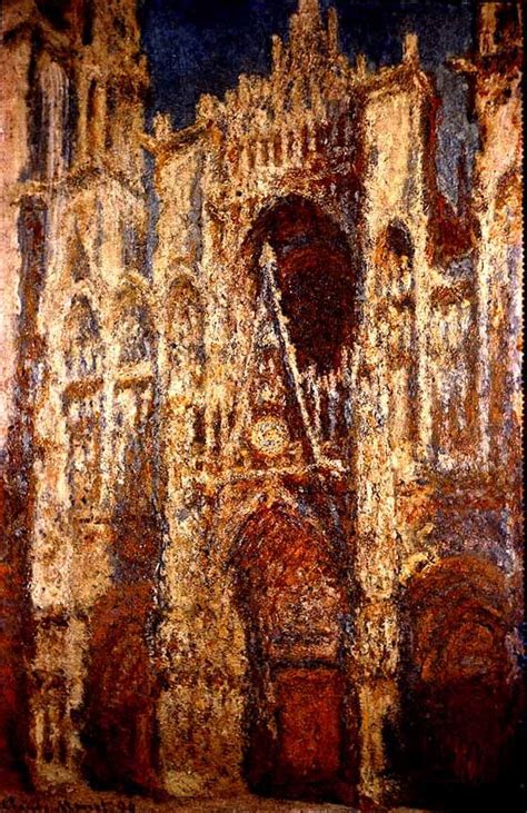 When monet painted the rouen cathedral series, he had long since been impressed with the way light imparts to a subject a distinctly. 23 best Monet's Rouen Cathedral images on Pinterest ...