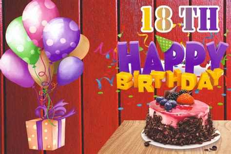 Happy 18th Birthday Wishes Celebrate With Joy 2023