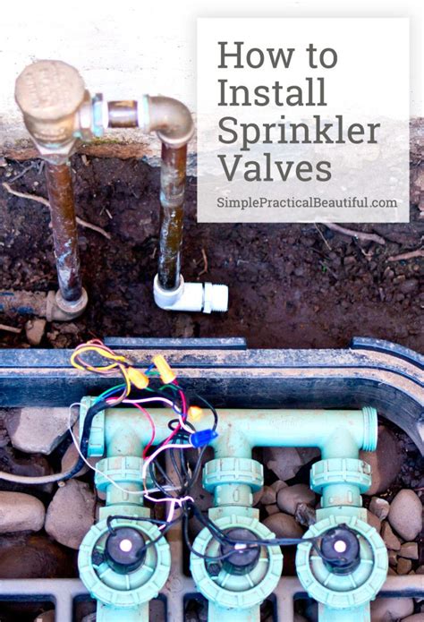 The bigger the system that you are installing, the more likely you will need to hire a professional. How to Install Irrigation Valves: Part 1 of the Sprinkler System | Irrigation valve, Irrigation ...