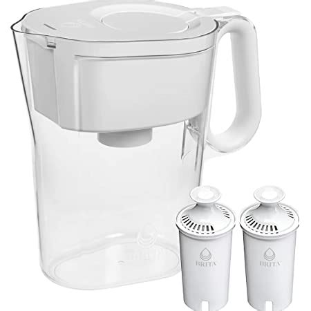 Amazon Com Brita Tahoe Pitcher W Elite Filter Bright White Ct Home Kitchen