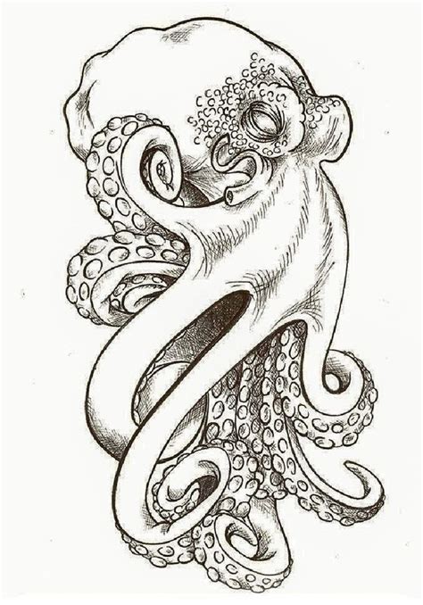 Paintings And Artwork In 2020 Octopus Drawing Octopus Tattoos