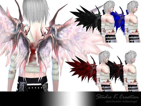 Wings And Bandage At Studio K Creation Sims 4 Updates