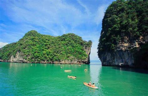 Phang Nga Bay National Park Sea Cave Canoe Tour From Phuket