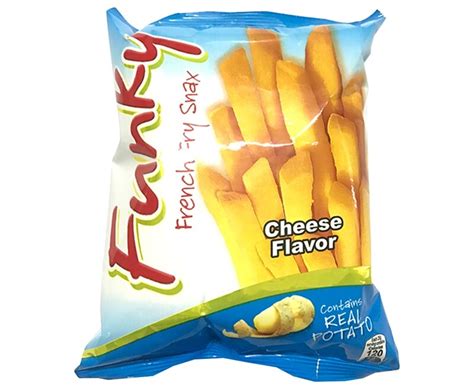 Funky French Fry Snax Cheese Flavor 23g