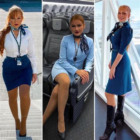 Sexy Flight Attendants With And Without Their Uniforms 26 Pics 4