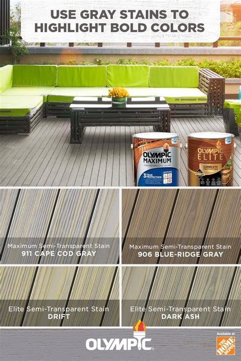 With exterior stain colors, you can lengthen wood's life and beautify its natural appearance. The Best 4 Grey Stain Colors for Your Deck | Wood stain ...